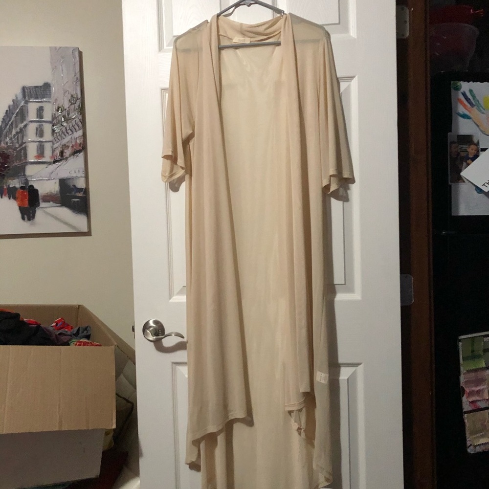 Mesh Coverup Duster
